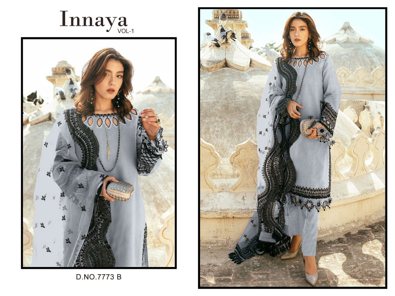 Mehboob Tex Innaya 1 G New Festive Wear Pakistani Salwar Kameez